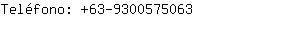 Teléfono: 63-930057....