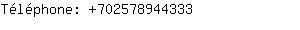 Téléphone: 70257894....