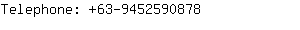 Telephone: 63-945259....