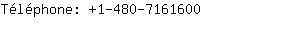 Tlphone: 1-480-716....