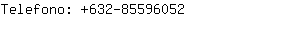 Telefono: 632-8559....