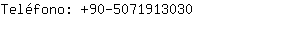 Teléfono: 90-507191....