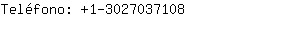 Teléfono: 1-302703....