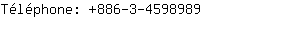 Tlphone: 886-3-459....