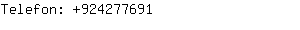 Telefon: 92427....