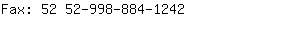 Fax: 52 52-998-884-....