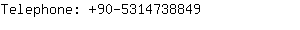 Telephone: 90-531473....