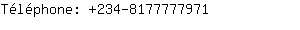 Téléphone: 234-817777....
