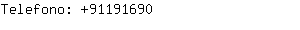 Telefono: 9119....