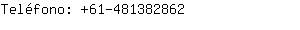 Teléfono: 61-48138....