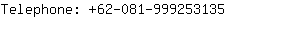 Telephone: 62-081-99925....