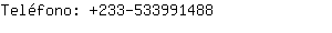 Teléfono: 233-53399....