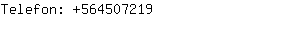 Telefon: 56450....