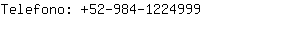 Telefono: 52-984-122....