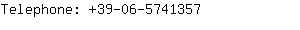 Telephone: 39-06-574....