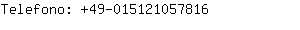 Telefono: 49-01512105....