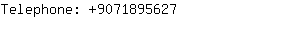 Telephone: 907189....