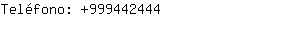 Teléfono: 99944....