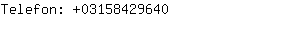 Telefon: 0315842....
