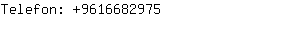 Telefon: 961668....