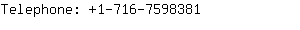 Telephone: 1-716-759....