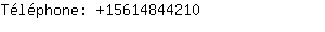 Téléphone: 1561484....