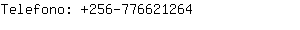 Telefono: 256-77662....