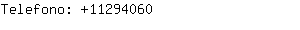 Telefono: 1129....