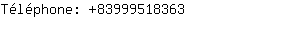 Téléphone: 8399951....