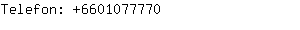 Telefon: 660107....