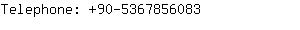 Telephone: 90-536785....