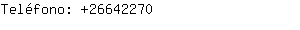 Teléfono: 2664....