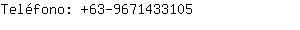 Teléfono: 63-967143....