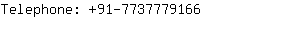 Telephone: 91-773777....