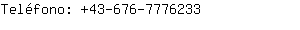 Telfono: 43-676-777....