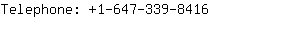 Telephone: 1-647-339-....