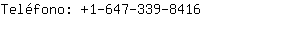 Teléfono: 1-647-339-....