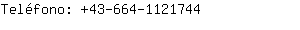 Telfono: 43-664-112....