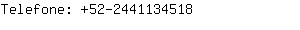 Telefone: 52-244113....