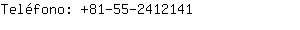 Teléfono: 81-55-241....