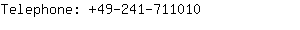 Telephone: 49-241-71....