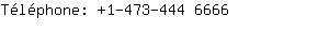 Tlphone: 1-473-444 ....