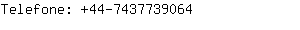 Telefone: 44-743773....