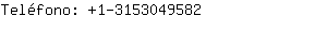 Teléfono: 1-315304....