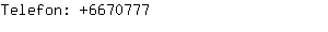 Telefon: 667....