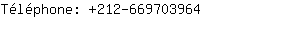 Tlphone: 212-66970....