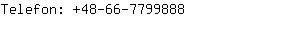 Telefon: 48-66-779....