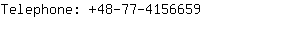 Telephone: 48-77-415....