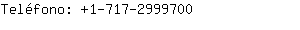 Teléfono: 1-717-299....