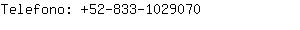 Telefono: 52-833-102....